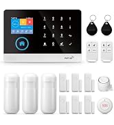 LWOHSI Smart Home Security Wireless Alarmsysteem met bewegingsmelder, meldingen met app, ...