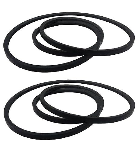 50" Drive Belts 2-pack, For Campbell Hausfeld Bt020401av, V Belt For Campbell Hausfeld 80 Gallon Air Compressor