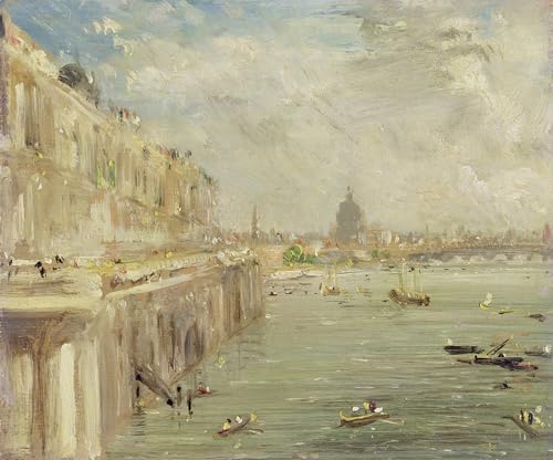 Tableau Constable Somerset House 60x90cm avec impression haute définition pour intérieur chic