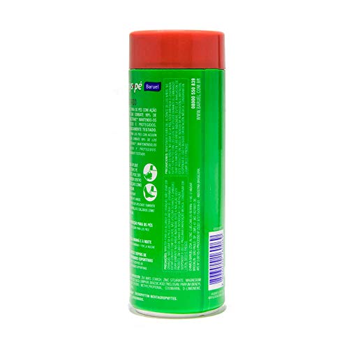 Tenys Pé Talco Desodorante Baruel 100 G