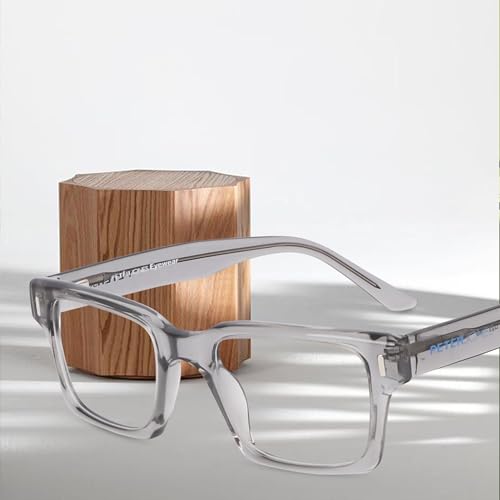 Image of Peter Jones Acetate Unisex Large Broad Style Premium Spectacle Frame with Spring Hinges (U001)