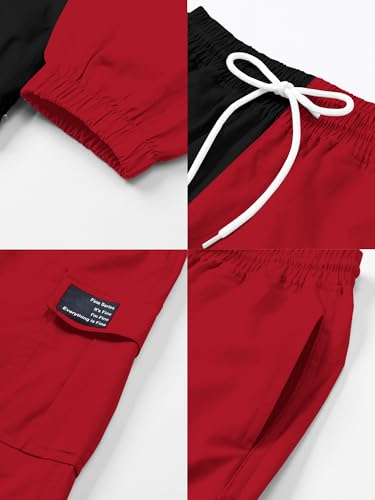 Image of SANGTREE Girls & Womens Drawstring Cargo Jogger Pants,3 Years - Women 3XL
