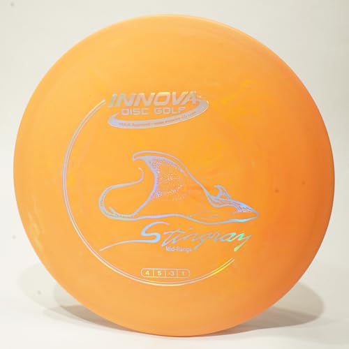 Innova DX Stingray Disc Golf Midrange Disc, Pick Color/Weight [Stamp & Exact Color May Vary] Orange 160-163 Grams