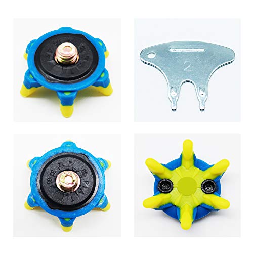 28 Count 1/4 Inch Metal Thread Screw Golf Shoe Spikes Replacements Screw Golf Cleats Replacement Golf Shoes Spikes Screw Easy Install To Golf Shoes Also Suitable For Cricket Shoes #TOP8