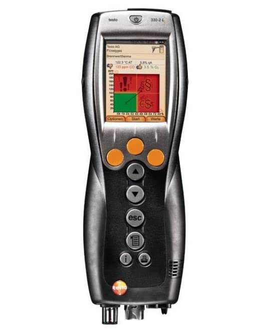 testo 330-2 LL v2010 - Abgas-Analysegerät mit Bluetooth und COH2-Zelle