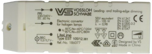 Transformateur electronique 150W Electraline 70721 boitier compact conversion 240V-12V - 2