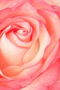 Rose Notes: Wide Ruled, Blank Notebook, Pocket Size, Glossy Cover Design on Front and Back, 6 X 9 Inches