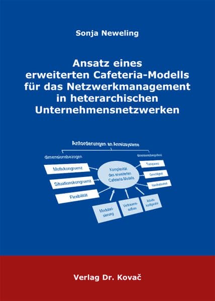 Ansatz eines erweiterten Cafeteria-Modells für das Netzwerkmanagement in heterarchischen Unternehmensnetzwerken (Schriftenreihe Innovative Betriebswirtschaftliche Forschung und Praxis)