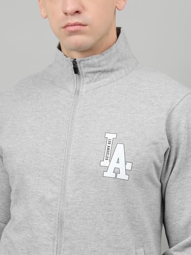 Image of Men's Winter Fleece Tracksuit | Zip-Up Sweatshirt & Track Pants, Soft Fleece Fabric, Warm 2-Piece Sportswear for Gym, Streetwear & Casual Wear |FTS-71