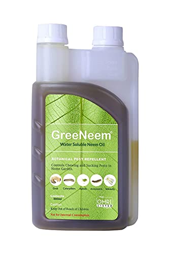 Pure Cold Pressed Water-Soluble Neem Oil 500 ml | for Spray on Pl...