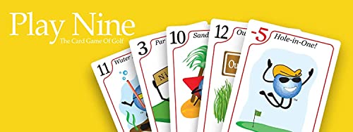 Image of Tickles Play Nine - The Card Game of Golf for Adults & Kids (Color: Multi-Color)