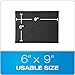Quality Park Bubble Mailers, 6 x 9, Black Poly Mailers, Padded Envelopes, Shipping Bags, Water Resistant, Self Seal, 50 Per Box (1002351)