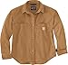 Carhartt Women's Rugged Flex® Loose Fit Heavyweight Duck Overshirt, Carhartt Brown, Small