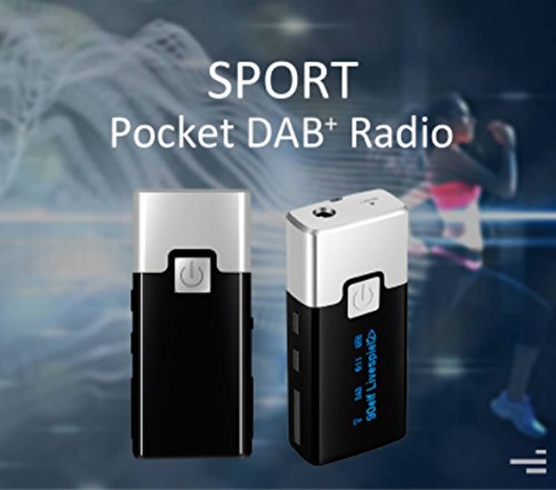 NUZAMAS Portátil personal DAB/DAB + Radio digital y FM, auriculares compactos de bolsillo pequeños incluidos - imagen 6