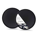 Chabrias Ltd 2 Pack 14"/35cm Round Bar Tray U-Grip Black Anti Slip Non Slip Bar Drinks Food Serving Tray for Parties, Gatherings, Bars, Restaurants, and Home