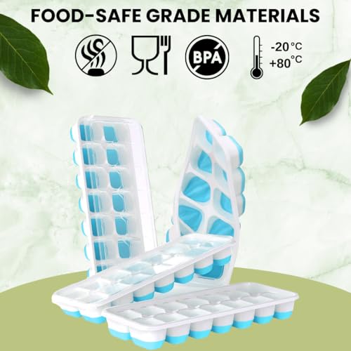 Set de 4 cubeteras flexibles con tapa Omnira miniatura 2