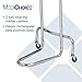 MediChoice Mayo Portable Adjustable Tray Steel Premium Instrument Stand Medical Dental Salon Tattoo Esthetician Mobile Service Cart Table Station Height 34-54 Inch MAYO1201