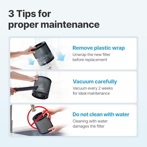 Image of Coway Airmega 50 Air Purifier Replacement Filter Set, High-Efficiency Genuine Particulate Filter and Deodorization Filter, 1 Pack