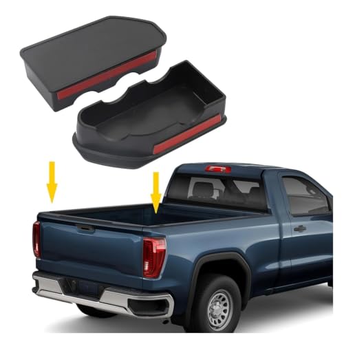 Cache-Bagages pour Chevy Silverado 1500 Rail de Lit de Pick-up