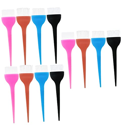 BELLIFFY Hair Brush Applicator Set 12 Pieces Salon Quality Perfect for Coloring Dyeing Highlights