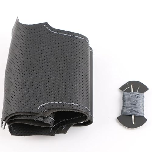 para Porsche 911 991 Boxster 981 Cayman Panamera Cayenne, Funda de Volante de Coche Personalizada DIY de Cuero Trenzado para Volante