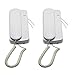 New Two Way Non Visual Wired Audio Intercom Doorphone (DC Power, White)