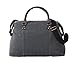 Mona B Large Western Inspired Canvas Duffle Bag for Women | Zipper Tote Bag | Stylish Vintage Shoulder Bags Women (Grey)
