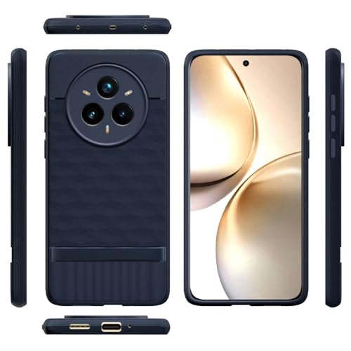 Image of Shockproof Case for Realme 14 Pro Plus 5G | Full Camera Protection | TPU Flexible Back Cover for Realme 14 Pro Plus 5G (Steel Blue)