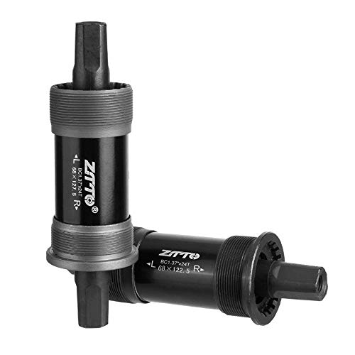 Suporte Inferior, Romacci Suporte inferior com rosca cônica quadrada para bicicleta de 68 mm BB para