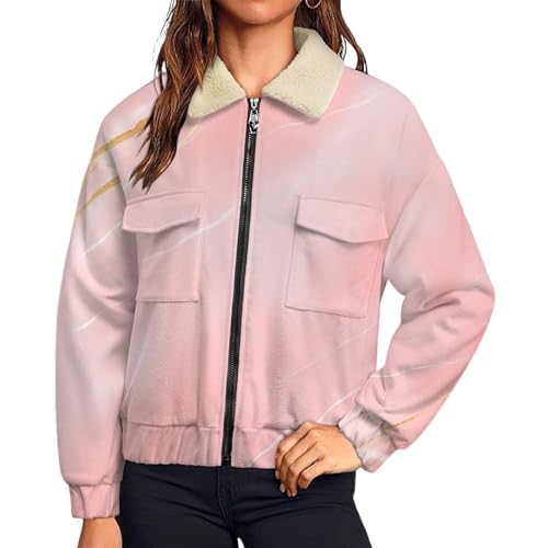Veste polaire femme chaude pour randonnée et maison en sherpa