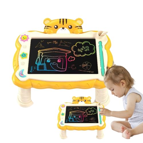 LCD Writing Tablet, Educational Kids Drawing, 12.01x9.84in Pad with Stand, Reusable Learning Tool,...