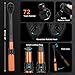 1/2-Inch Drive Torque Wrench Set 22PCS, 10-180FT.LB/13.6-244.1Nm, Click Torque Wrench Socket Set, 72-Tooth Dual-direction, ±3% Precision Adjustable Torque Wrench for Lug Nut, Bicycle, Moto, Car