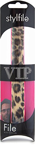 Stylfile® VIP Nail File Gift Pack Leopard Curved Make Filing Quick and Easy Makeup Invented for Beauty