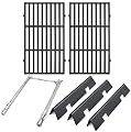 Grill Parts for Weber Spirit 2 Parts GS4 Spirit II/I 200 SER, E210 Replacement for Weber Grill Spirit 2 Burner Tube 69785 67024, 7637 Grates, 7635 67045 68842 Flavor Bars & Crossover Tube 69899 67278