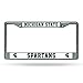 NCAA Michigan State Spartans Chrome Plate Frame