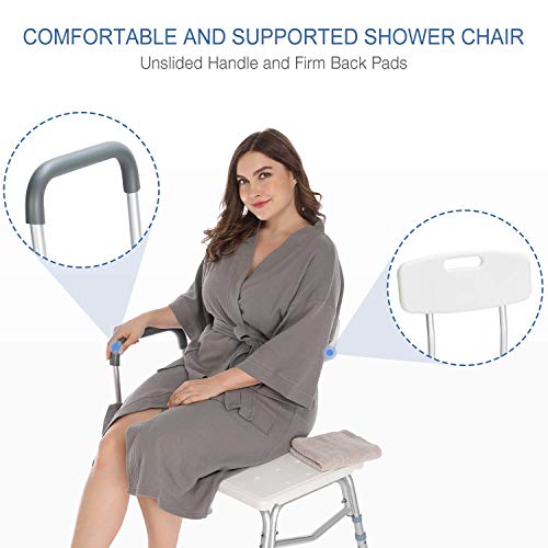 GreenChief Bariatric Tub Transfer Bench 400 Lb - Heavy Duty Bath & Shower Assist - Adjustable Handicap Shower Chair - Medical Bathroom Accessibility Aid for Elderly, Disabled, Seniors