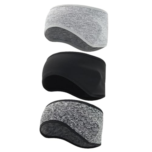 Diademas deportivas hombre bandas térmicas forro polar orejas