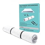 Vakuumbeutel für Matratzen bis 180x200cm (Beutelgröße: 240x250cm),Matratzen Vakuumbeutel für Schaumstoff/Latexmatratzen Vakuumbeutel Matratze vakuumieren