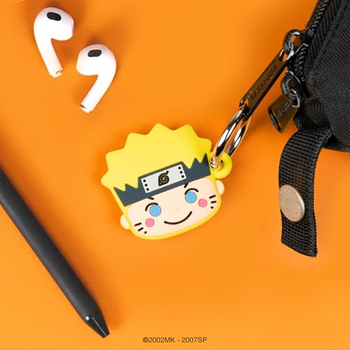 Case AirTags Naruto iFace coque de protection en silicone avec mousqueton