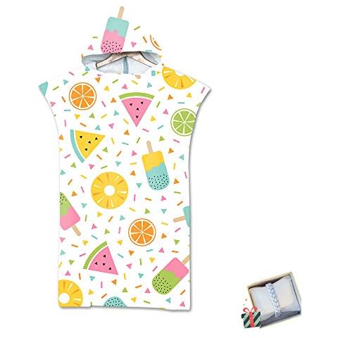 Morbuy Poncho Toalla con Capucha Cover