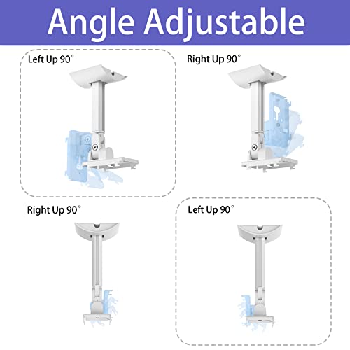 Speaker Wall Mount Brackets For Bose Ub-20, Ub-20 Series Ii, Wall Mount Ceiling Bracket For Lifestyle 600 St535 St525 St520 535Iii 525Iii Cm520 Soundtouch Jc-Ii Am6-V Am10-V Am10Iv (Pack Of 2)-White #TOP4