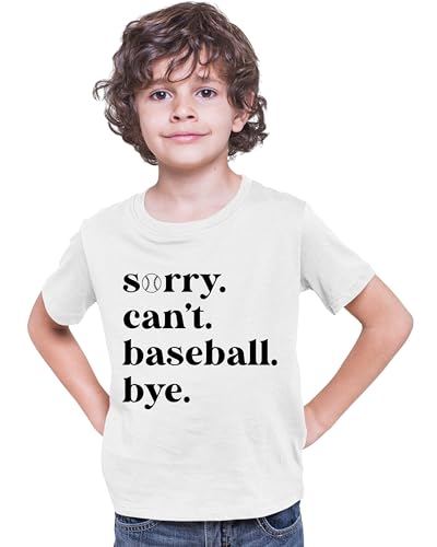 Go All Out Sorry Can't Baseball Bye Funny Mom Mens Women Youth T-Shirt