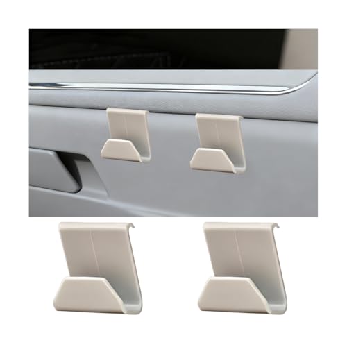 Gancho para guantera de auto beige miniatura 1