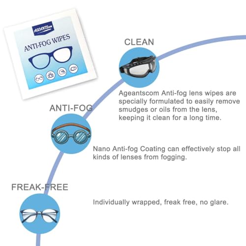 Ageantscom Anti Fog Wipes For Glasses thumb #1