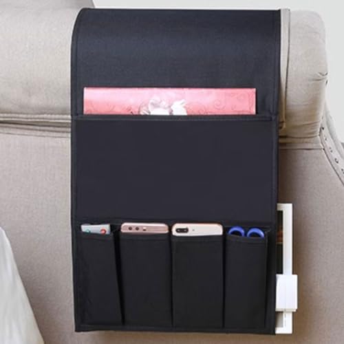 ♥ Nella tasca più grande puoi riporre giornali, riviste, tablet e dispositivi portatili; telecomandi, occhiali, cellulari, ecc. si trovano nelle tasche standard per un facile accesso.