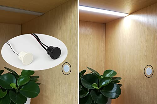 AFTERTECH Ściemniacz Dotykowy 12V 24V 4A LED Podtynkowy