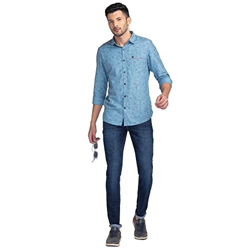 Image of Spykar Men's Slim Fit Low Rise Casual Jeans