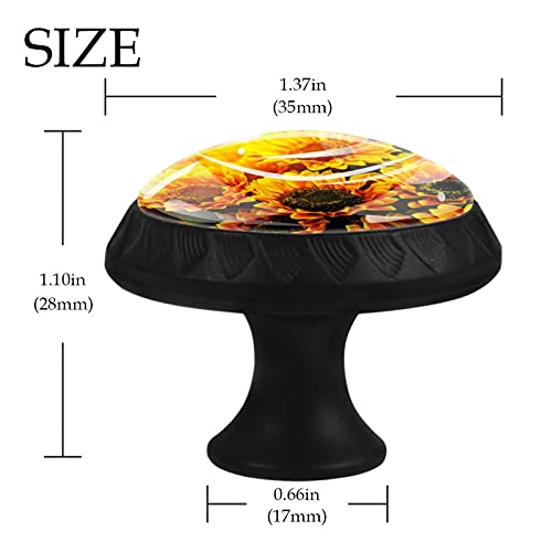 Bouton de tiroir en forme de fleur au design soigné pour commode de chambre - 5
