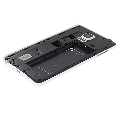 Plaque avant et cadre central blanc pour boîtier LCD Note Edge structure rigide - 4