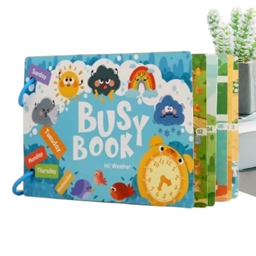 Libri Di Apprendimento Per Bambini | Giocattoli Educativi Interattivi E Divertenti | Quaderni Didattici Per Piccoli E Giocattoli Per Casa,Per Natale Compleanno Casa Scuola Viaggio Asilo Aula Bambini B
